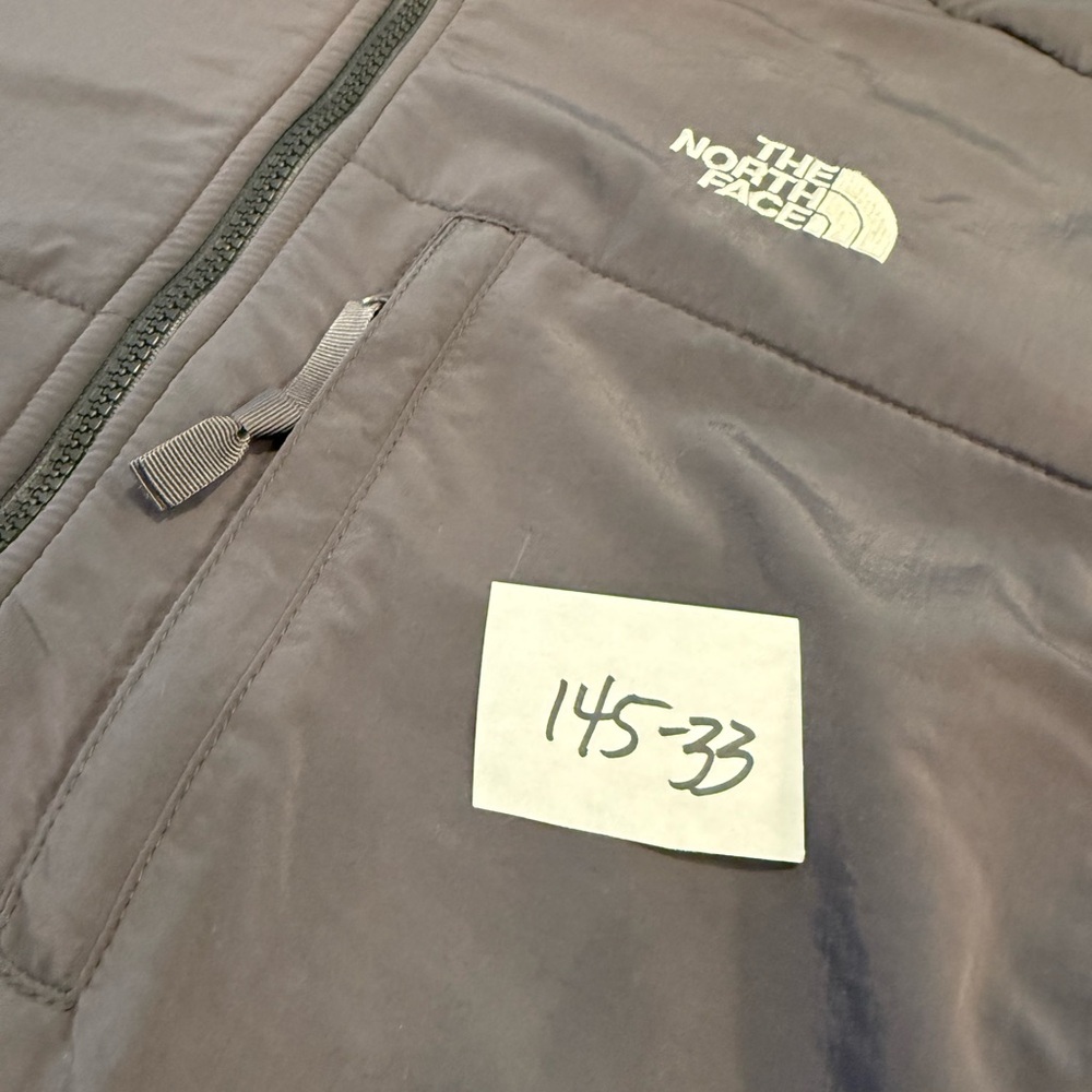The North Face Polartec fleece jacket red gray SZ SM - Picture 13 of 14